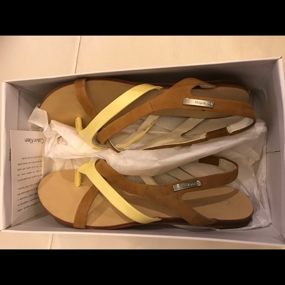 NEW Calvin Klein Sandles - Picture 7 of 10